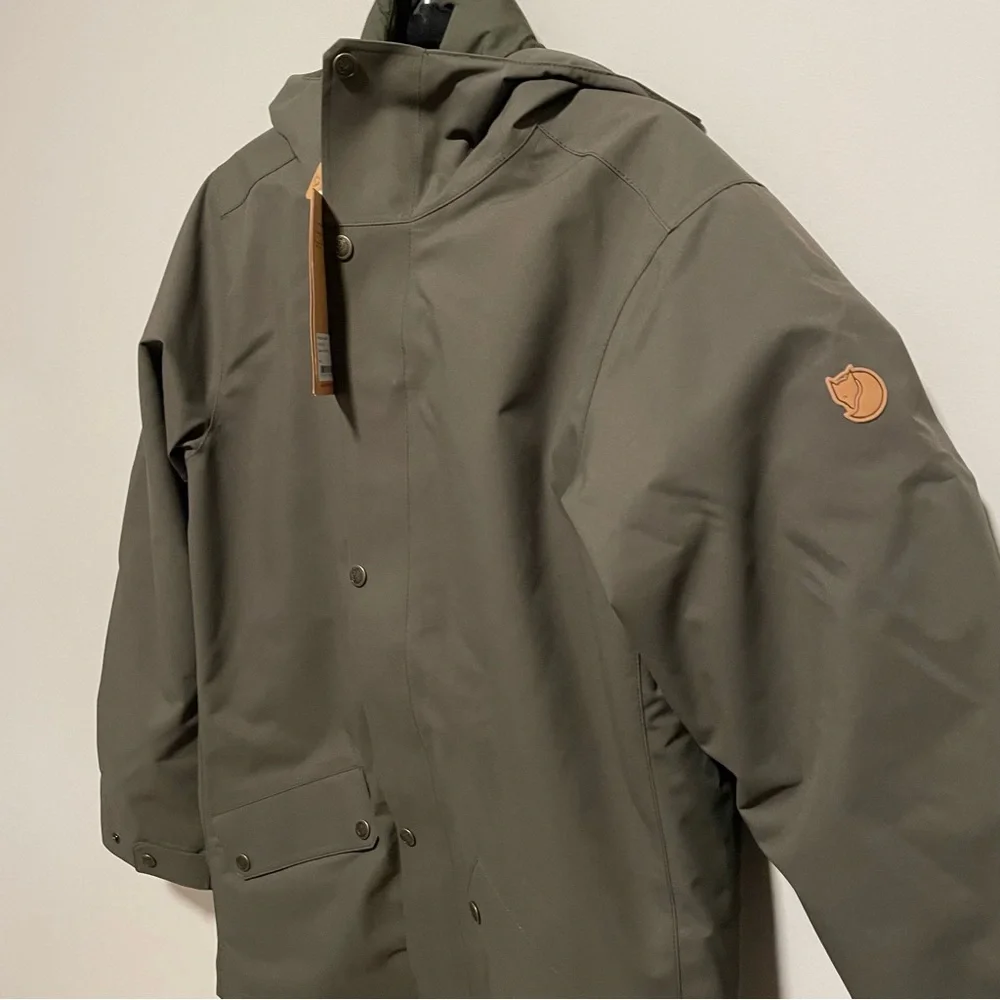 NWT Fjallraven Visby 3 in 1 Jacket in Deep Forest Green - Picture 12 of 16